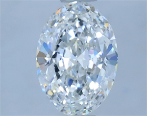 Foto Diamante Natural 0.50 quilates, Ovalado , Color F, claridad VS1 y certificado GIA de