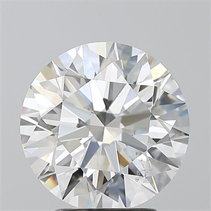 Picture of Natural Diamond 3.02 Carats, Round with Excellent Cut, F Color, SI1 Clarity and Certified by GIA