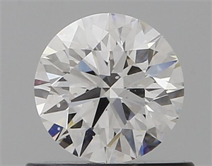 Foto Diamante Natural 0.55 quilates, Redondo , Color E, claridad SI2 y certificado GIA de