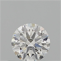Natural Diamond 0.40 Carats, Round with Excellent Cut, G Color, IF Clarity and Certified by GIA