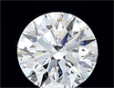 Del inventario de diamantes de laboratorio, 2.06 quilates, Redondo , Color D, claridad VVS2 y certificado IGI