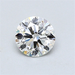 Picture of 0.70 Carats, Round Diamond with Excellent Cut, G Color, SI2 Clarity and Certified by GIA