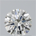 Natural Diamond 0.70 Carats, Round with Excellent Cut, J Color, SI1 Clarity and Certified by GIA