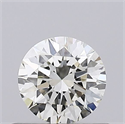 Diamante Natural 0.40 quilates, Redondo , Color K, claridad VVS1 y certificado GIA