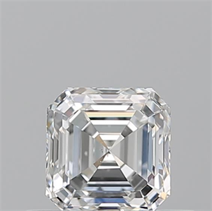 Picture of Natural Diamond 0.50 Carats, Asscher with  Cut, H Color, VS2 Clarity and Certified by GIA