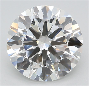 Picture of Lab Grown Diamond 4.03 Carats, Round with Excellent Cut, E Color, IF Clarity and Certified by IGI