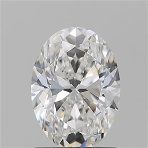 Picture of Natural Diamond 1.21 Carats, Oval with  Cut, E Color, VS1 Clarity and Certified by GIA