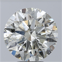 Natural Diamond 5.01 Carats, Round with Excellent Cut, I Color, SI2 Clarity and Certified by IGI