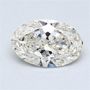 Picture of 1.30 Carats, Oval Diamond with  Cut, K Color, SI2 Clarity and Certified by GIA
