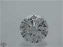Natural Diamond 0.52 Carats, Round with Very Good Cut, E Color, VVS1 Clarity and Certified by GIA