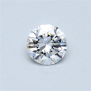 Picture of 0.30 Carats, Round Diamond with Very Good Cut, D Color, VS2 Clarity and Certified by GIA