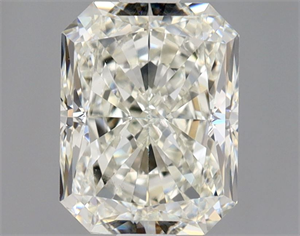 Picture of Natural Diamond 1.01 Carats, Radiant with  Cut, J Color, VS2 Clarity and Certified by GIA