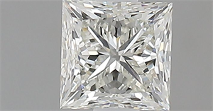 Picture of Natural Diamond 0.70 Carats, Princess with  Cut, J Color, VVS1 Clarity and Certified by GIA