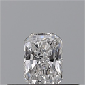 Diamante Natural 0.23 quilates, Radiante , Color D, claridad VVS2 y certificado GIA