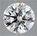 Del inventario de diamantes de laboratorio, 4.44 quilates, Redondo , Color D, claridad VVS2 y certificado IGI
