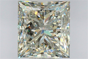 Foto Diamante Natural 1.03 quilates, Princesa , Color J, claridad VS1 y certificado GIA de