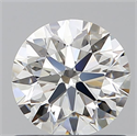 Natural Diamond 0.90 Carats, Round with Excellent Cut, I Color, VS1 Clarity and Certified by GIA