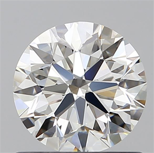 Picture of Natural Diamond 0.90 Carats, Round with Excellent Cut, I Color, VS1 Clarity and Certified by GIA