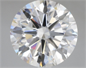 Del inventario de diamantes de laboratorio, 5.09 quilates, Redondo , Color E, claridad VVS2 y certificado IGI