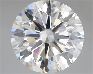 Picture of Lab Grown Diamond 5.09 Carats, Round with Ideal Cut, E Color, VVS2 Clarity and Certified by IGI