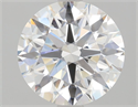 Del inventario de diamantes de laboratorio, 2.06 quilates, Redondo , Color E, claridad VVS2 y certificado IGI