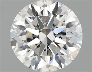 Picture of Lab Grown Diamond 1.03 Carats, Round with Excellent Cut, E Color, VS1 Clarity and Certified by IGI