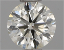 Diamante Natural 0.51 quilates, Redondo , Color J, claridad VVS1 y certificado IGI