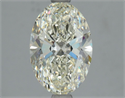 Natural Diamond 1.51 Carats, Oval with  Cut, K Color, VVS2 Clarity and Certified by GIA