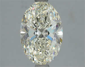 Picture of Natural Diamond 1.51 Carats, Oval with  Cut, K Color, VVS2 Clarity and Certified by GIA