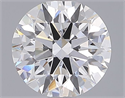 Del inventario de diamantes de laboratorio, 1.45 quilates, Redondo , Color D, claridad VVS2 y certificado IGI