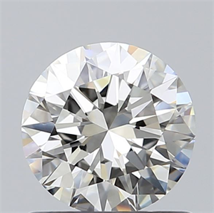 Picture of Natural Diamond 0.70 Carats, Round with Excellent Cut, I Color, VVS2 Clarity and Certified by GIA