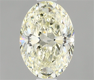 Picture of Natural Diamond 1.01 Carats, Oval with  Cut, K Color, SI1 Clarity and Certified by IGI