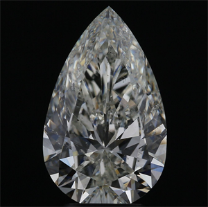 Foto Diamante Natural 3.01 quilates, De pera , Color I, claridad SI2 y certificado GIA de