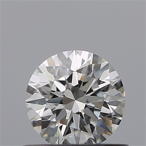 Picture of Natural Diamond 0.51 Carats, Round with Excellent Cut, F Color, IF Clarity and Certified by GIA