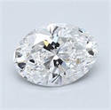 Natural Diamond 1.20 Carats, Oval with  Cut, E Color, VS1 Clarity and Certified by GIA