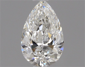 Picture of Natural Diamond 0.30 Carats, Pear with  Cut, F Color, VVS1 Clarity and Certified by GIA