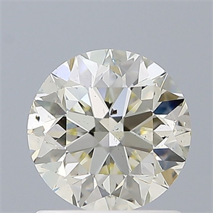 Picture of Natural Diamond 1.00 Carats, Round with Very Good Cut, M Color, SI1 Clarity and Certified by GIA