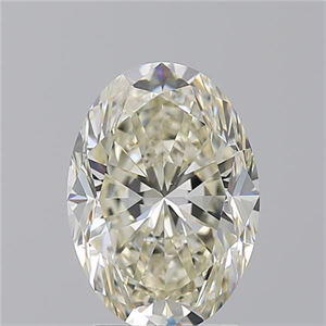 Picture of Natural Diamond 2.22 Carats, Oval with  Cut, L Color, VS2 Clarity and Certified by GIA