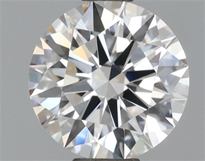 Picture of Lab Grown Diamond 1.10 Carats, Round with Ideal Cut, D Color, VVS2 Clarity and Certified by IGI