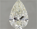 Natural Diamond 1.15 Carats, Pear with  Cut, K Color, IF Clarity and Certified by GIA