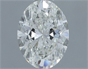 Diamante Natural 0.90 quilates, Ovalado , Color H, claridad SI2 y certificado IGI