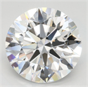 Del inventario de diamantes de laboratorio, 3.99 quilates, Redondo , Color D, claridad FL y certificado GIA