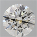 Lab Grown Diamond 4.09 Carats, Round with Ideal Cut, E Color, VS1 Clarity and Certified by IGI