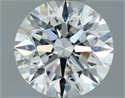 Natural Diamond 0.80 Carats, Round with Very Good Cut, J Color, I1 Clarity and Certified by GIA