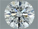 Natural Diamond 0.80 Carats, Round with Very Good Cut, J Color, I1 Clarity and Certified by GIA