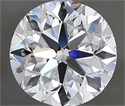 Natural Diamond 3.00 Carats, Round with Very Good Cut, D Color, VS2 Clarity and Certified by GIA