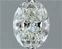 Diamante Natural 1.21 quilates, Ovalado , Color H, claridad VVS2 y certificado IGI