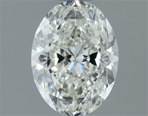 Foto Diamante Natural 1.21 quilates, Ovalado , Color H, claridad VVS2 y certificado IGI de