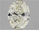 Natural Diamond 1.81 Carats, Oval with  Cut, M Color, VVS1 Clarity and Certified by GIA