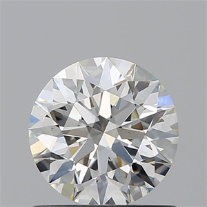 Foto Diamante Natural 0.84 quilates, Redondo , Color I, claridad SI1 y certificado GIA de